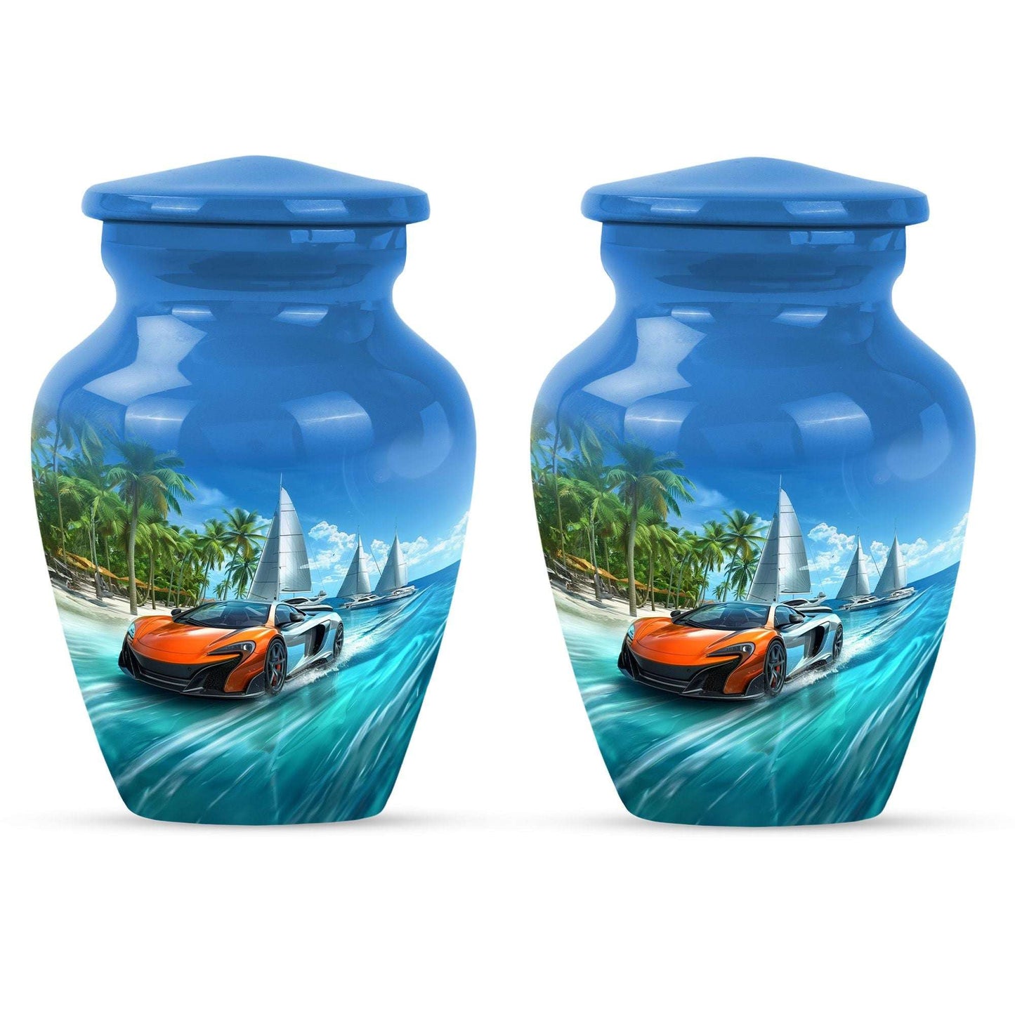 Car Theme 3 Inch Keepsake Pack of 2