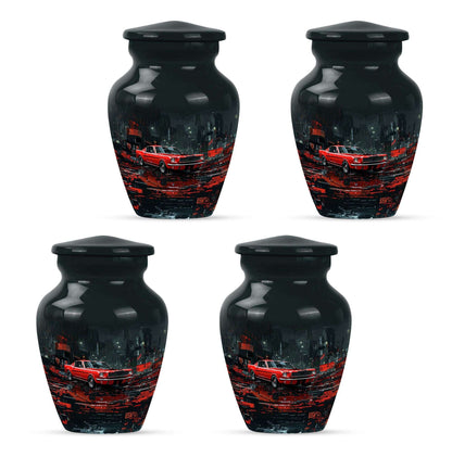 Car Theme 3 Inch Keepsake Pack of 4