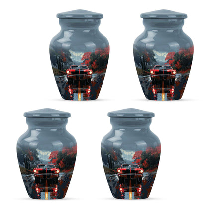 Car Theme 3 Inch Keepsake Pack of 4