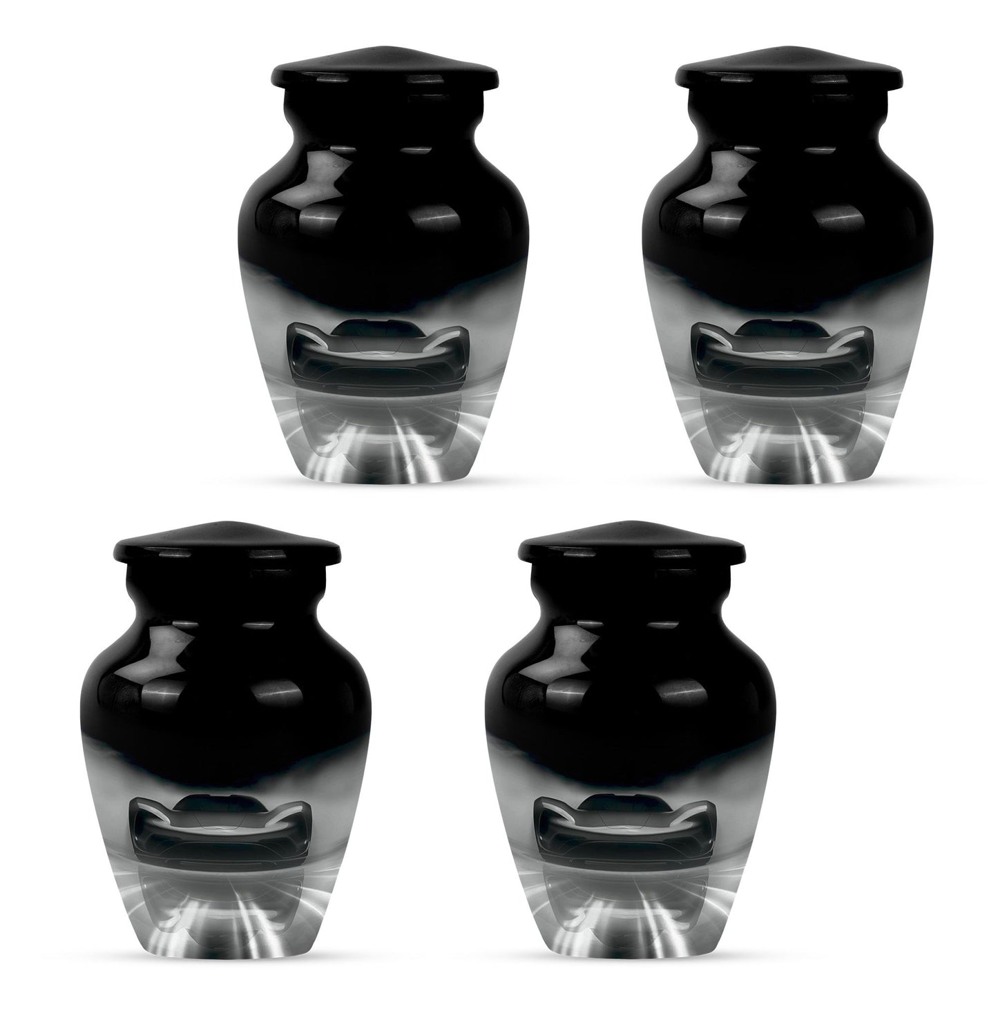 Car Theme 3 Inch Keepsake Pack of 4