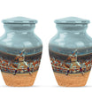  Baseball Urn with Butterfly Theme for Ashes