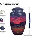 Classic 10-inch baseball urn for dad.