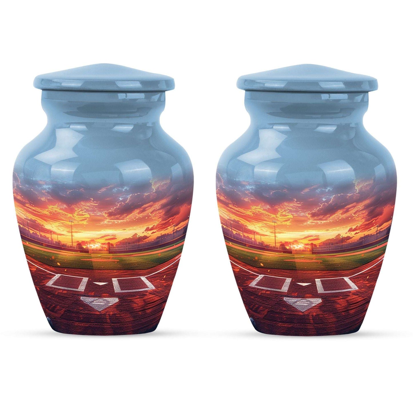 Baseball Theme 3 Inch Keepsake Pack of 2