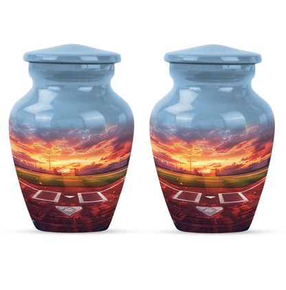 Baseball Theme 3 Inch Keepsake Pack of 2