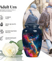 Classic 10-inch baseball cremation urn