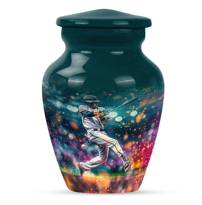 baseball urn for adult ashes