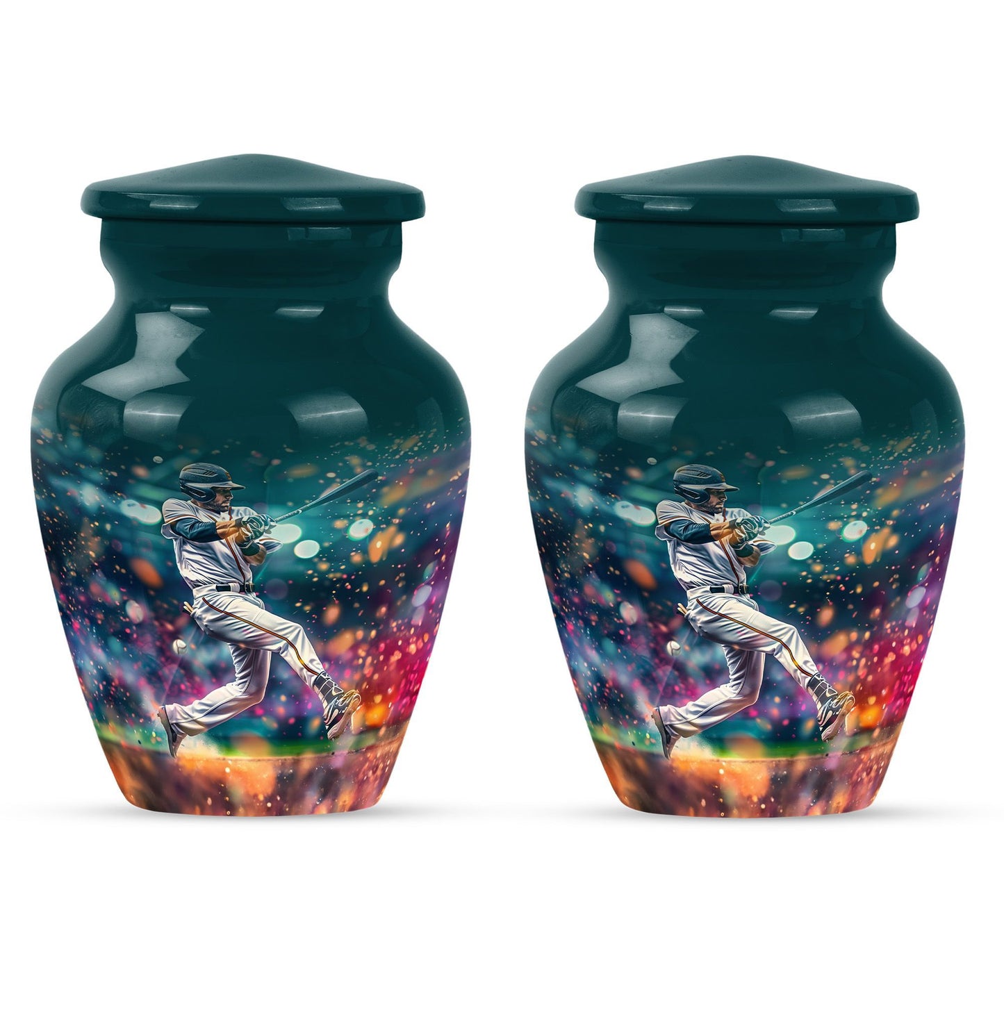baseball urn for adult ashes