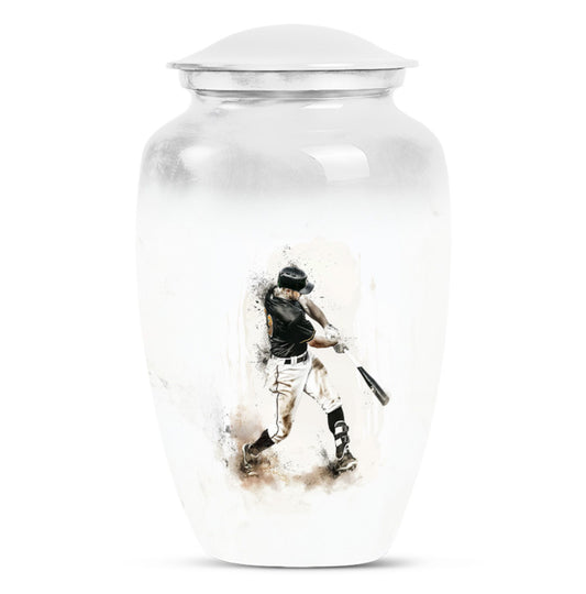 10 Inch Classic Baseball Urn for adult ashes 