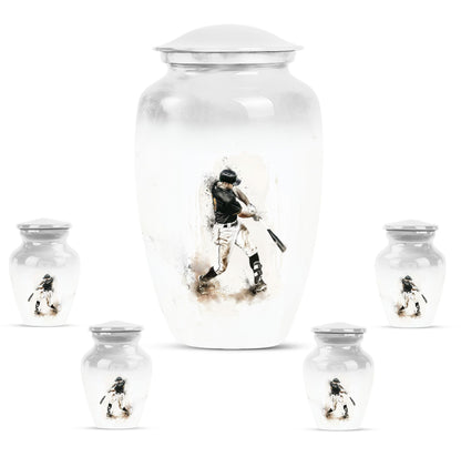 10 Inch Classic Baseball Urn for adult ashes 