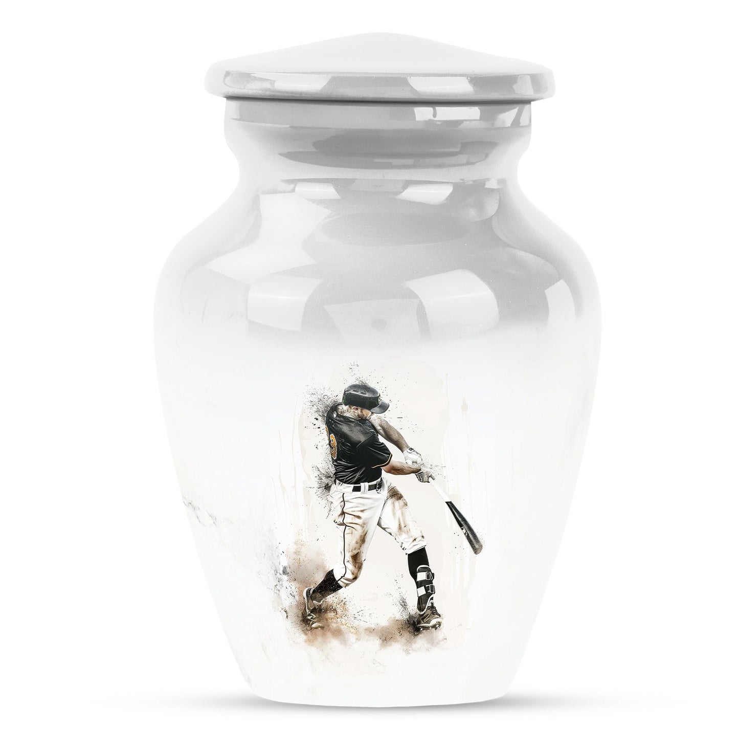 10 Inch Classic Baseball Urn for adult ashes 