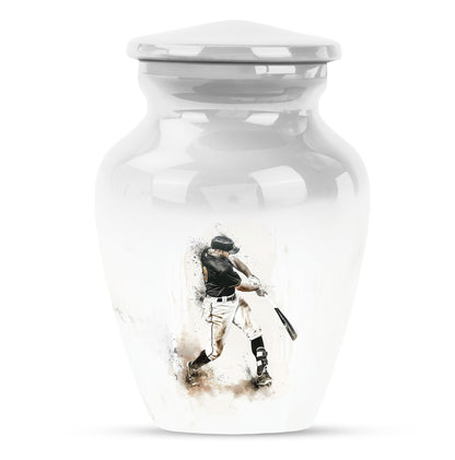 10 Inch Classic Baseball Urn for adult ashes 