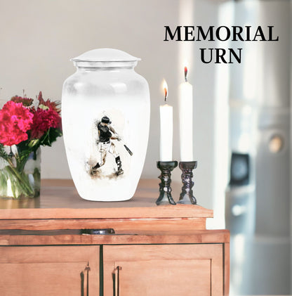 10 Inch Classic Baseball Urn for adult ashes 