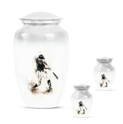 10 Inch Classic Baseball Urn for adult ashes 