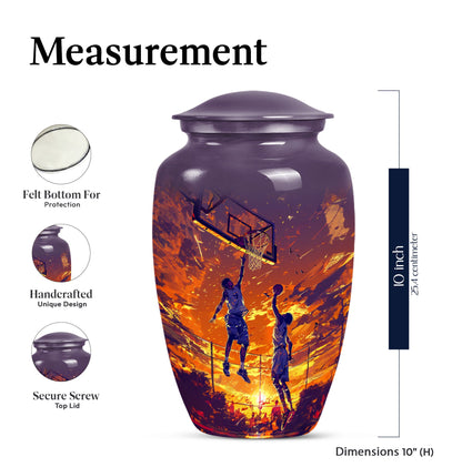 Basketball Memorial Urn