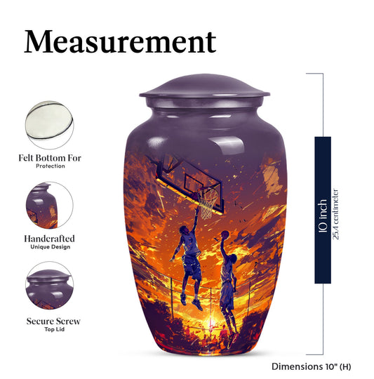 Basketball Memorial Urn
