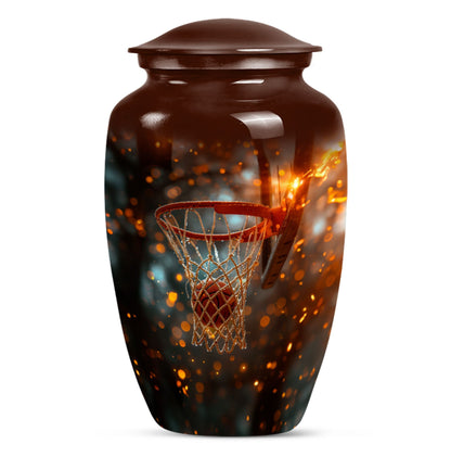 basketball urn for cremation ashes