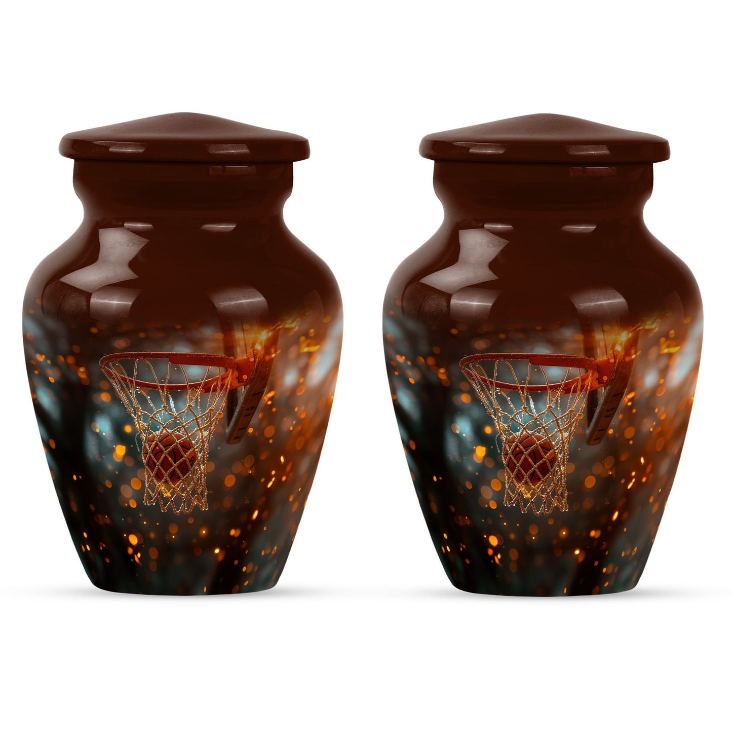 basketball urn for cremation ashes