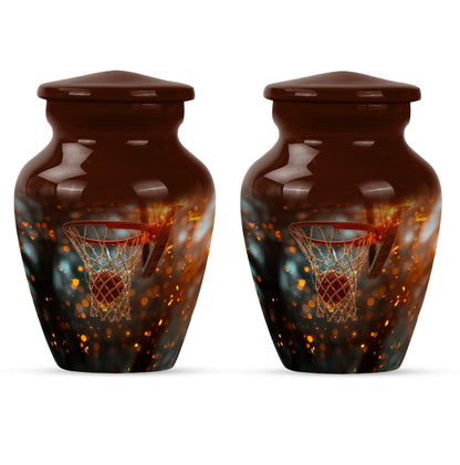 basketball urn for cremation ashes