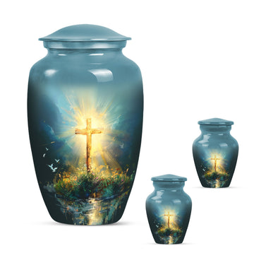 Large Urn with 2 Mini Urn