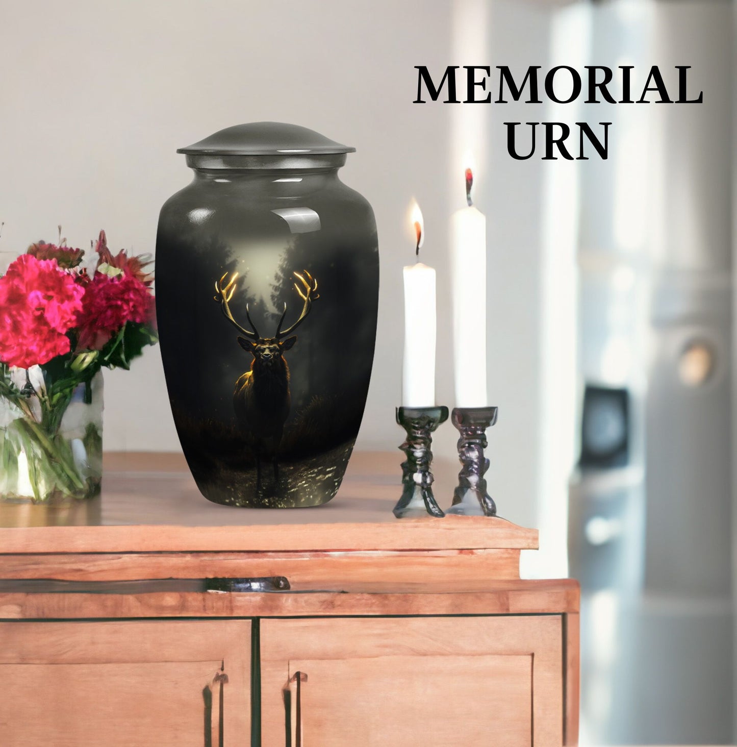 Deer Cremation Urn