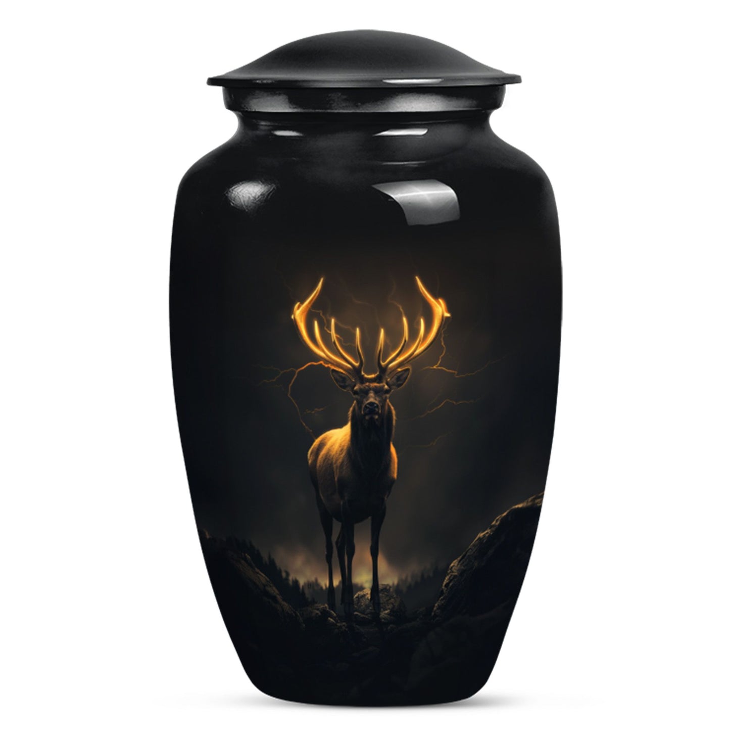  deer urn for human 