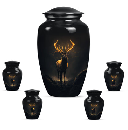  deer urn for human 