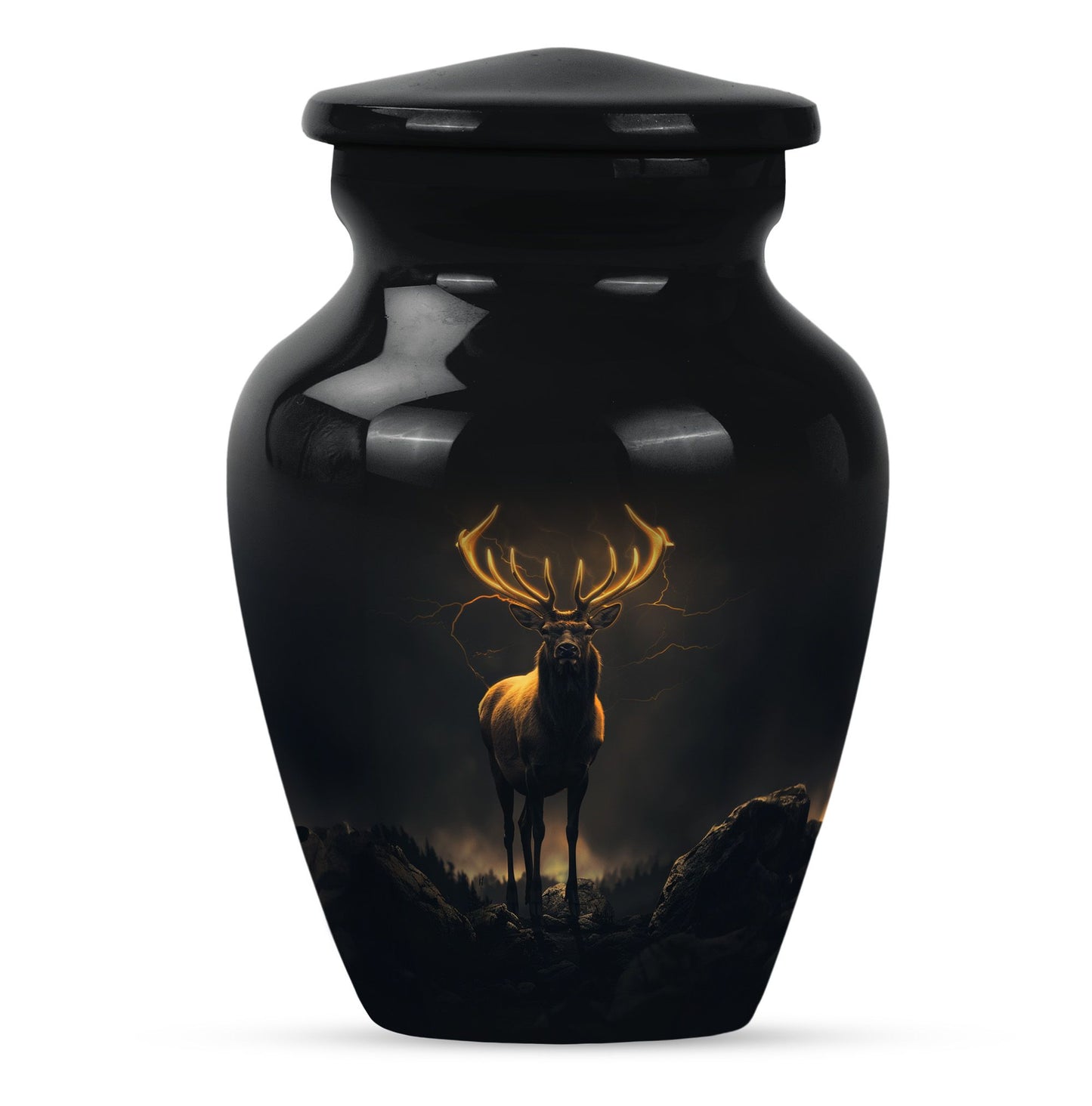 deer urn for human 