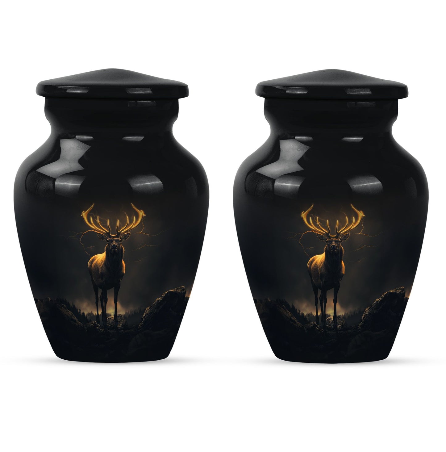  deer urn for human 