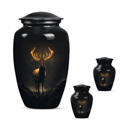  deer urn for human 