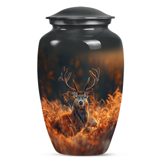 deer cremation urn.