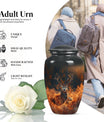 deer cremation urn.