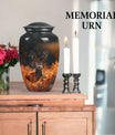 deer cremation urn.