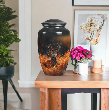 deer cremation urn.