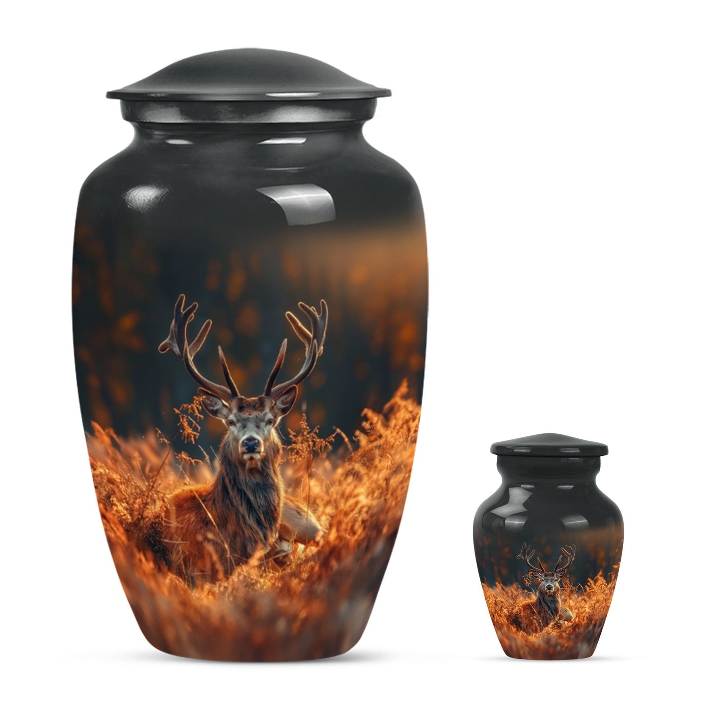 deer cremation urn.