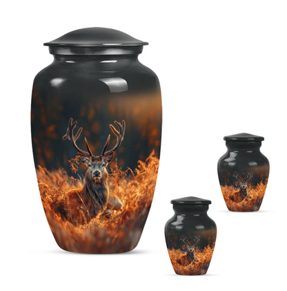 deer cremation urn.