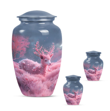 Large Urn with 2 Mini Urn