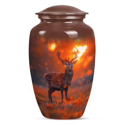 Classic 10 inch deer urn as a gramophone Theme.