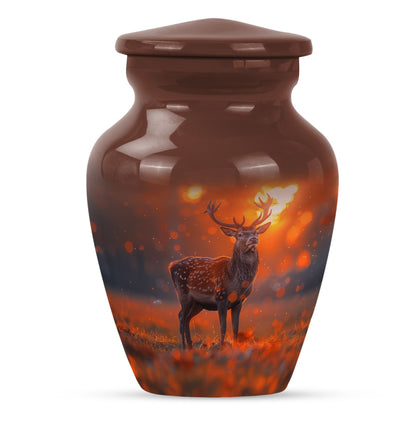 Classic 10 inch deer urn as a gramophone Theme.