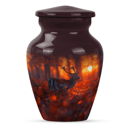 deer urn for human ashes, 