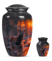 Deer Cremation Urn human ashes