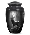 large deer urn for adult human ashes