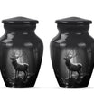 large deer urn for adult human ashes
