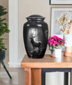 large deer urn for adult human ashes