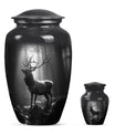 large deer urn for adult human ashes
