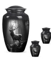 large deer urn for adult human ashes