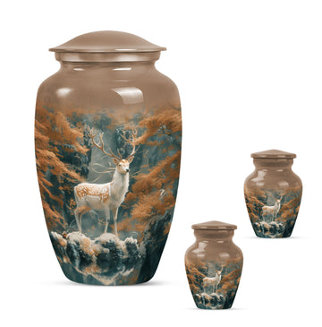 Large Urn with 2 Mini Urn