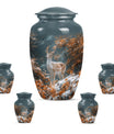 Classic 10 Inch Deer Urn for female ashes.