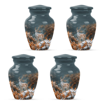 Classic 10 Inch Deer Urn for female ashes.