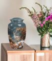 Classic 10 Inch Deer Urn for female ashes.