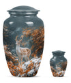 Classic 10 Inch Deer Urn for female ashes.